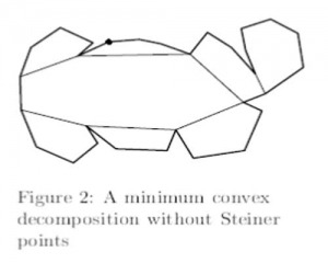 مقاله تجزیه چند ضلعی محدب ساده درزمان محدود