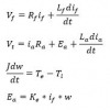 معادلات موتور DC در شبیه سازی موتور شنت با متلب