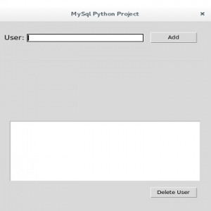 پروژه ساده برنامه نویسی به زبان پایتون python و استفاده از پایگاه داده mysql