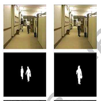 شبیه سازی مقاله تشخیص حرکت با استفاده از روش شار نوری دو جهته با متلب
