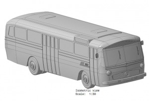 طراحی و مدلسازی اتوبوس بنز 302 با کتیا