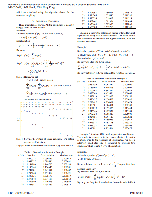 پروژه آموزشی برنامه نویسی 3 مثال برای حل معادله دیفرانسیل با موجک هار با متلب-961436