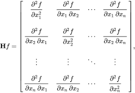 پروژه آموزشی کدنویسی دو تابع به روش نیوتن رافسون و ماتریس Hessian با متلب