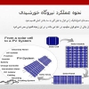 تحقیق و پاورپوینت و کنترل ولتاژ و فرکانس در سه نوع نیروگاه خورشیدی